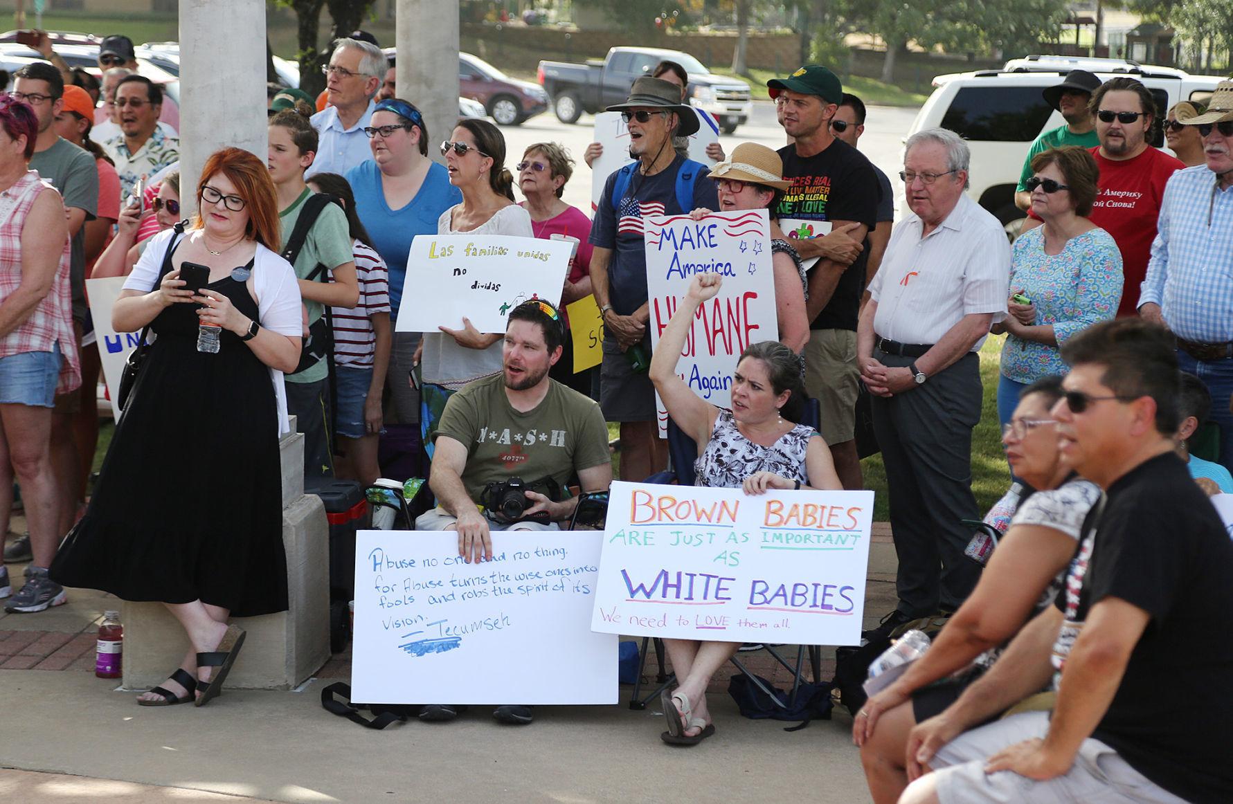 Immigration rally